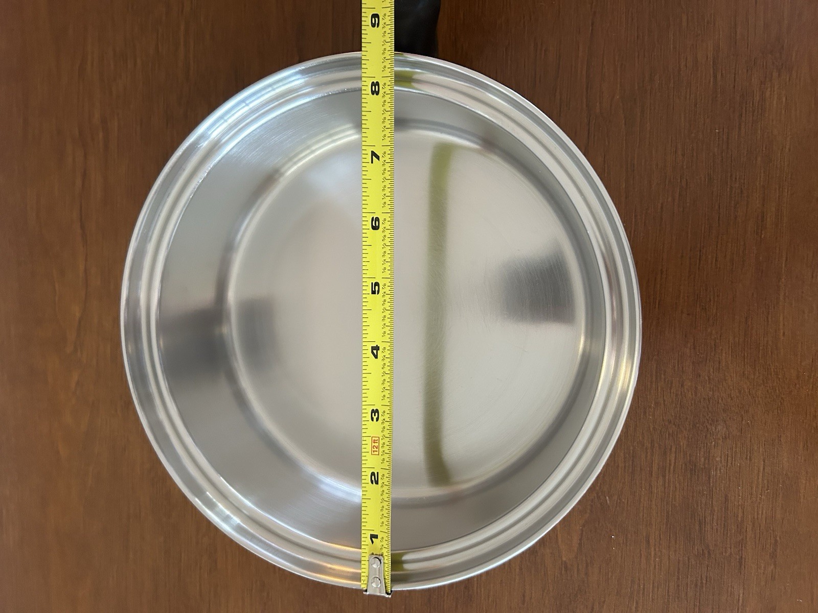 VTG Lifetime 6 Ply Stainless Steel Sauce Pan W/ Lid 1-1/2 Qt 8.5″ T304 CC USA