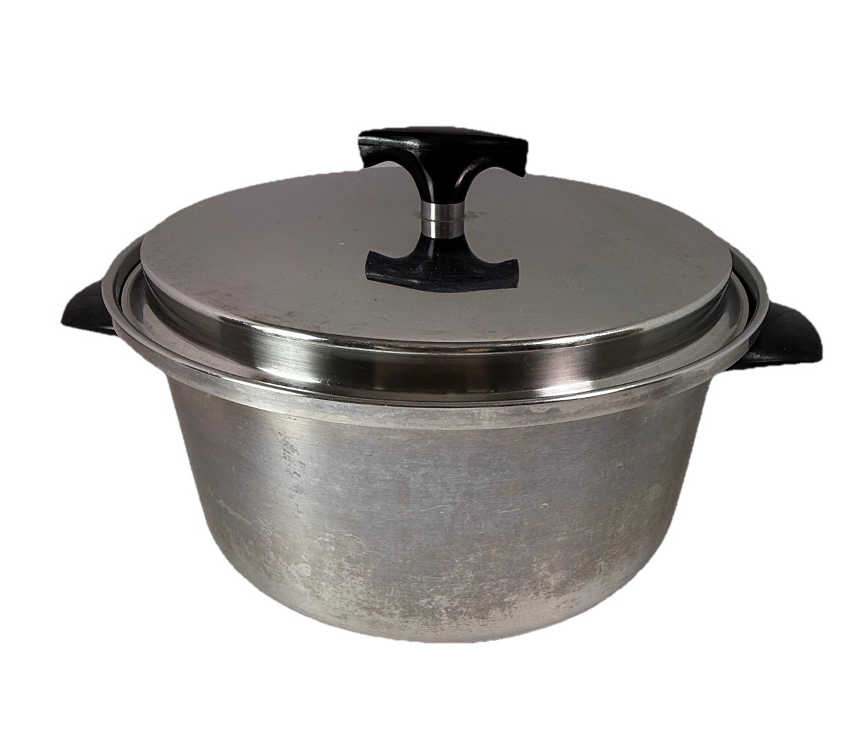 Vtg Kitchen Craft 6 Quart Qt Stock Pot Lid 3 Ply Alloy Stainless 18-8