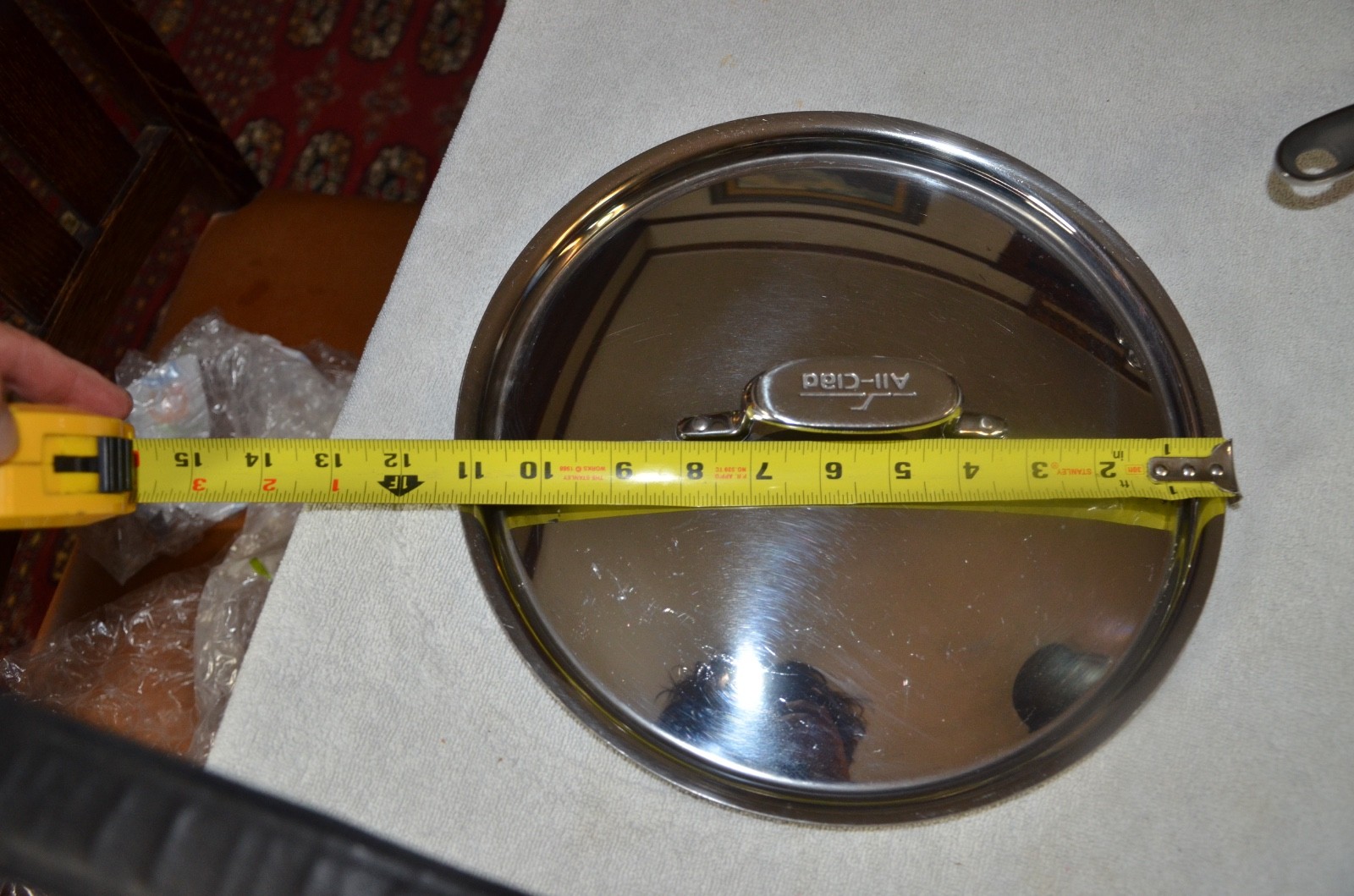 ALL-CLAD Lid (lid only,11.25″ O.D., 10.5″ ID) Stainless Steel