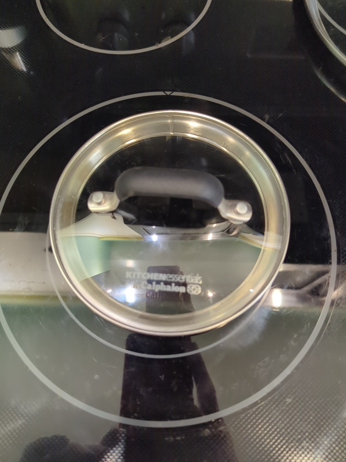 Cephalon Essentials 6 Inch Stainless Steel & Glass Pot/Pan Lid (Inner Dia. 5½”)