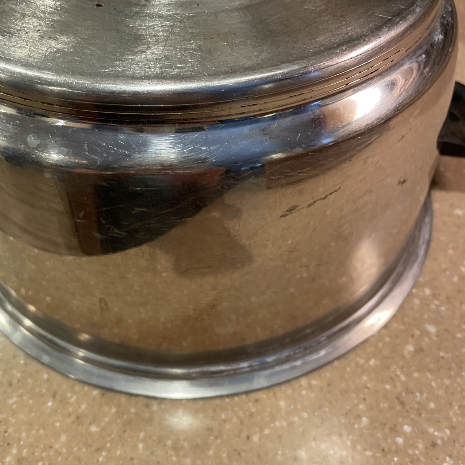 A1 3 PLY 18/8 SS RENA WARE 6 QT STOCK POT 10” DUTCH OVEN PAN No Lid