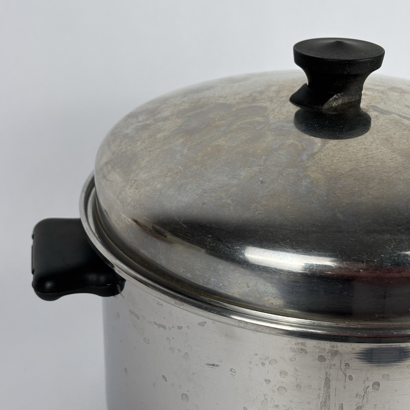 Vollrath Tri Ply 18-8 Stainless Steel Stock Pot Sauce Pan Approx 4 Quarts VTG