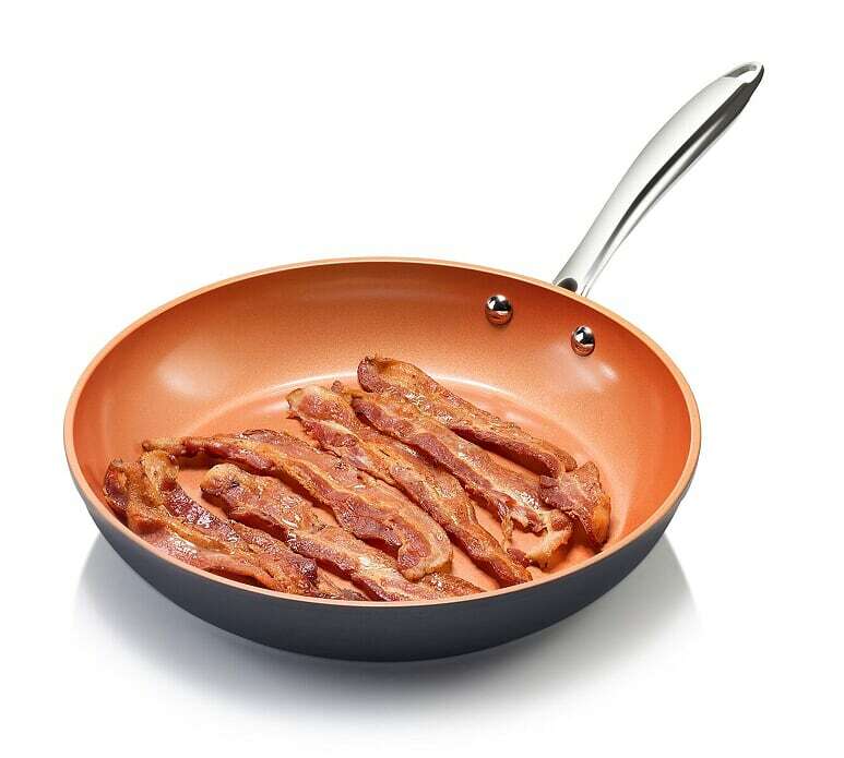 Gotham Steel Pro Hard Anodized Nonstick 2 Pack Fry Pan Set – – 9.75” & 11.3”