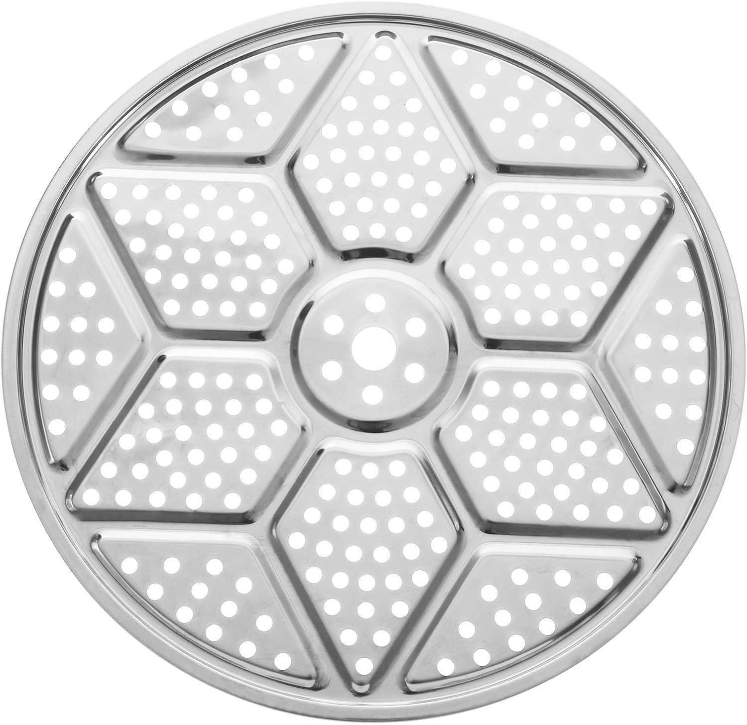 Stainless Steel Steamer Rack 15-Inch Pot Steaming Tray For Cookware & Pressure C