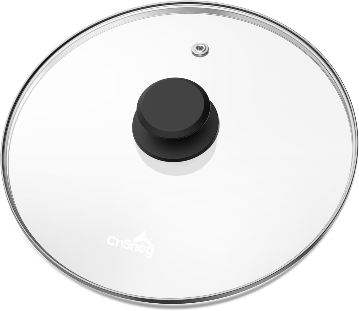 Tempered Glass Lids for Pots and Pans, Cast Iron Skillet Lid 10.5 Inch,