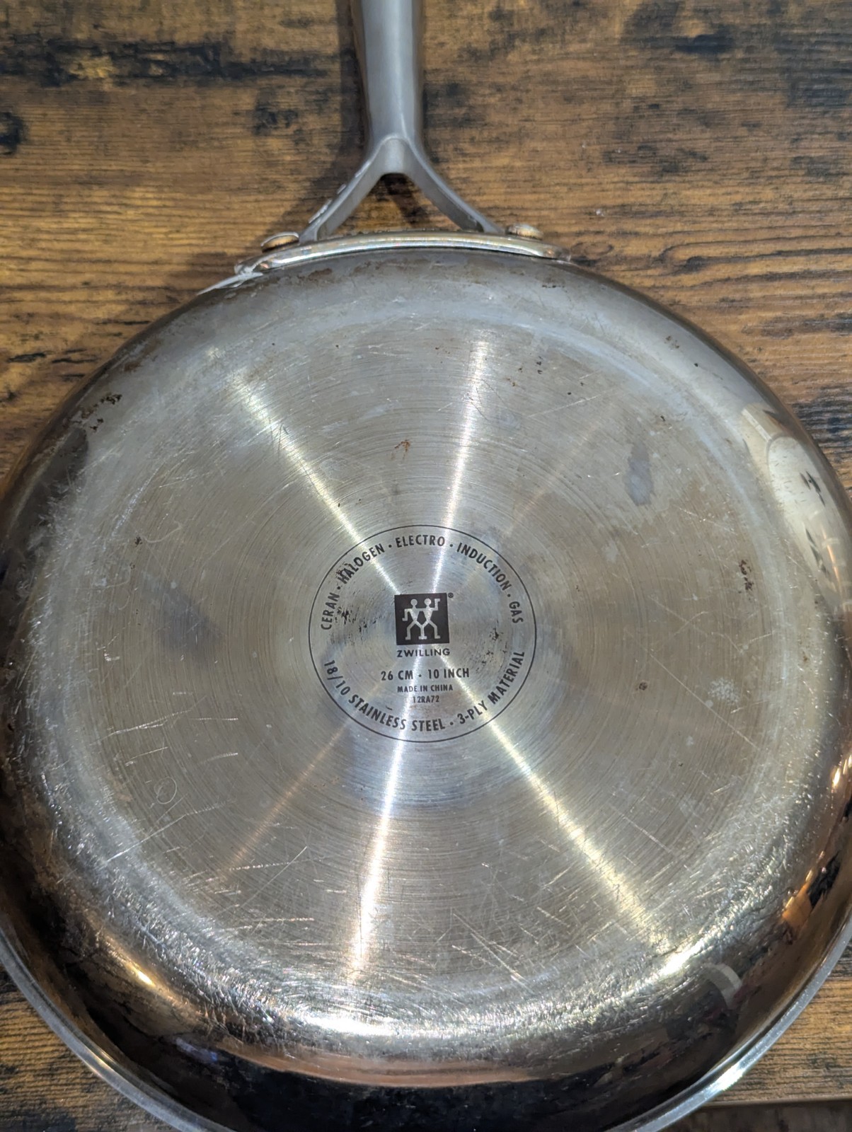 Zwilling J.A. Henckels 10” Nonstick Fry Pan Skillet Stainless Steel Induction…