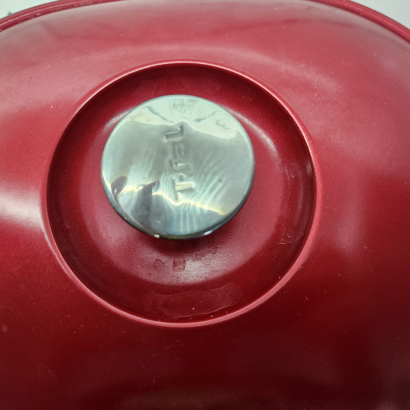 T-fal Oval Covered Pot 6.3 Qt Ruby RED 12″ Nonstick
