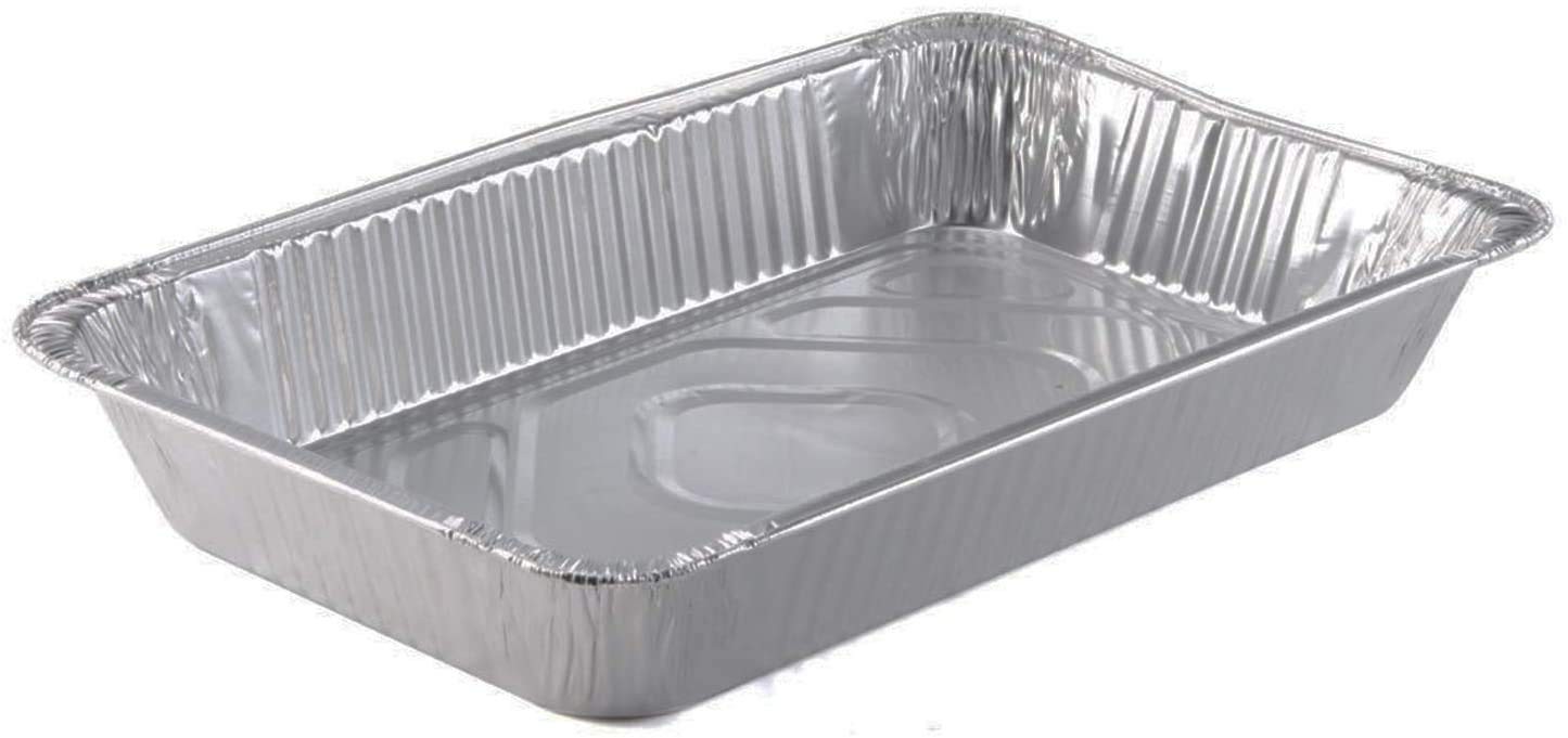 Tiger Chef Aluminum Foil Pans Full-Size Deep Roasting Pans 21X13 Disposable