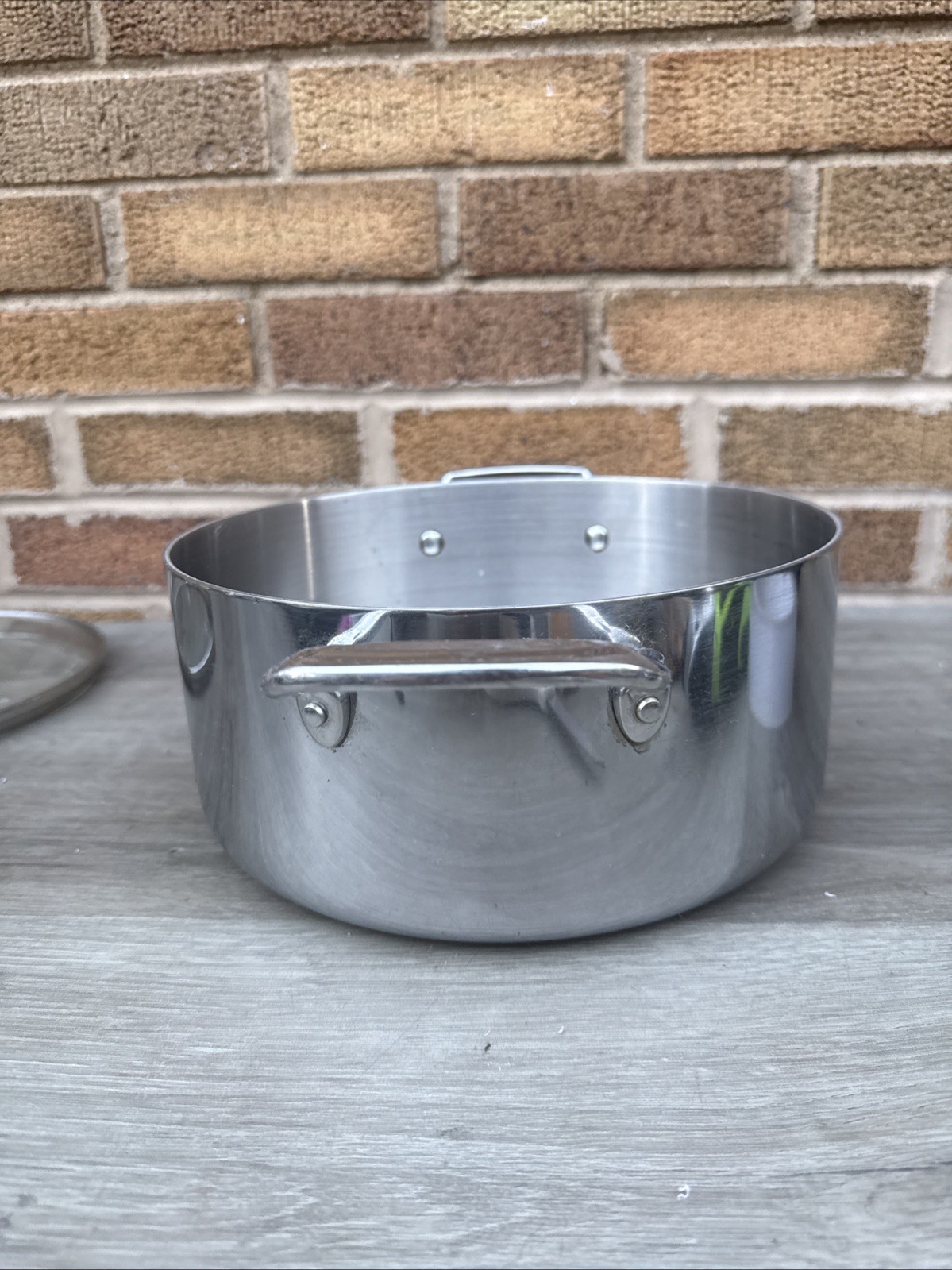 Tramontina Tri-Ply Clad Stainless Steel 5Qt. 4.7L Pot Induction Ready Dutch Oven