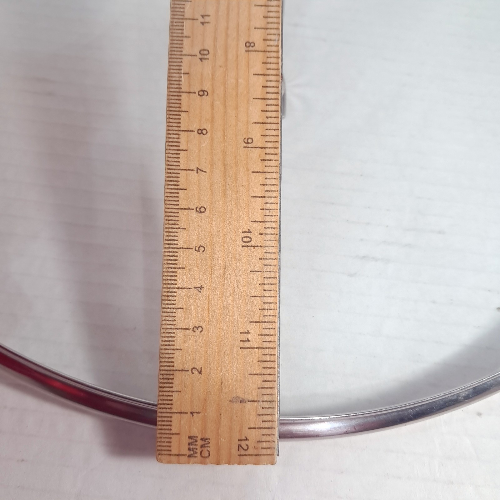 Kitchen Essentials from Calphalon Glass Replacement Lid 11.75 Inner 12.25 outer