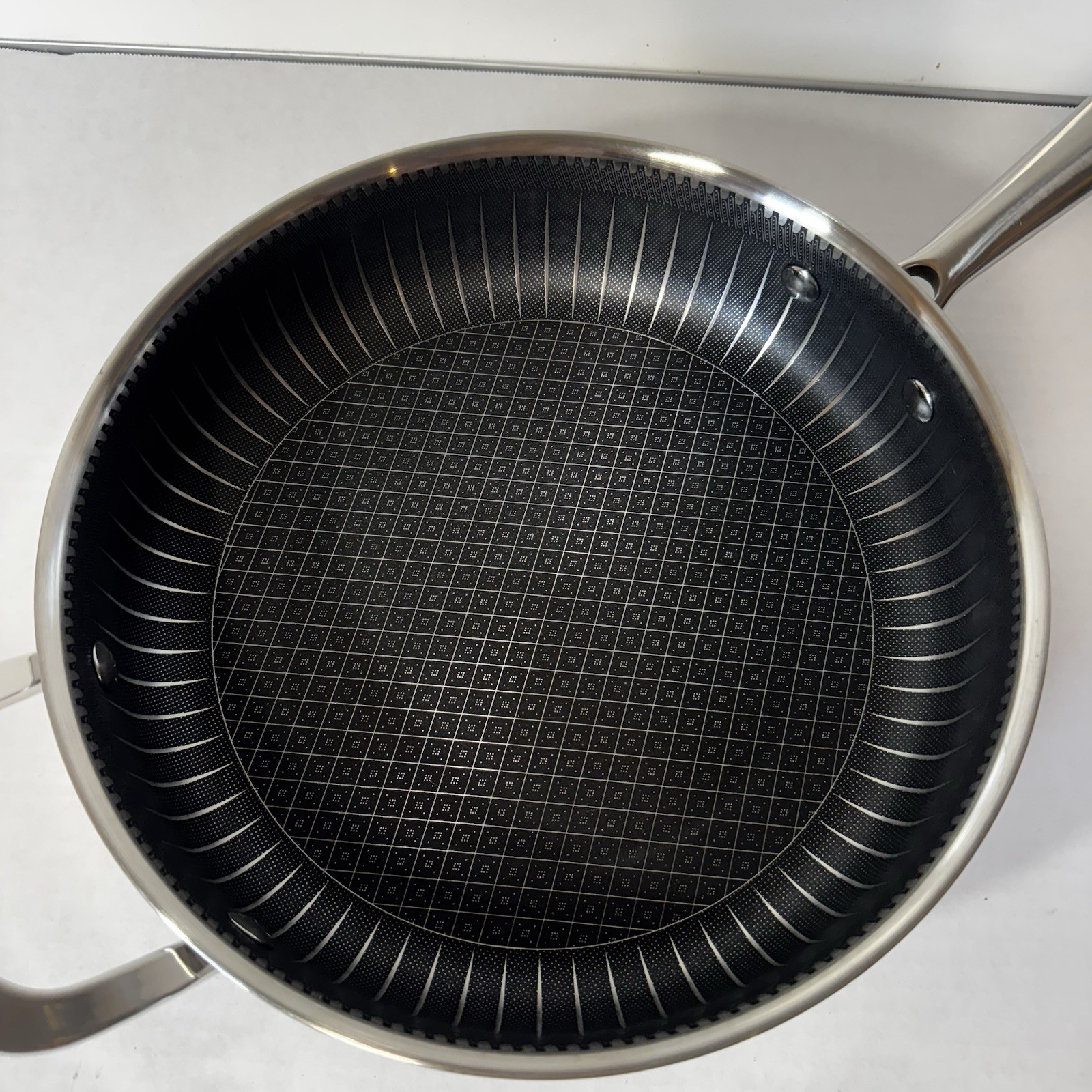 Copper Chef Titan Series 5 Pc Cookware Set Fry Pan Deep Pan Lid Basket Knife EUC