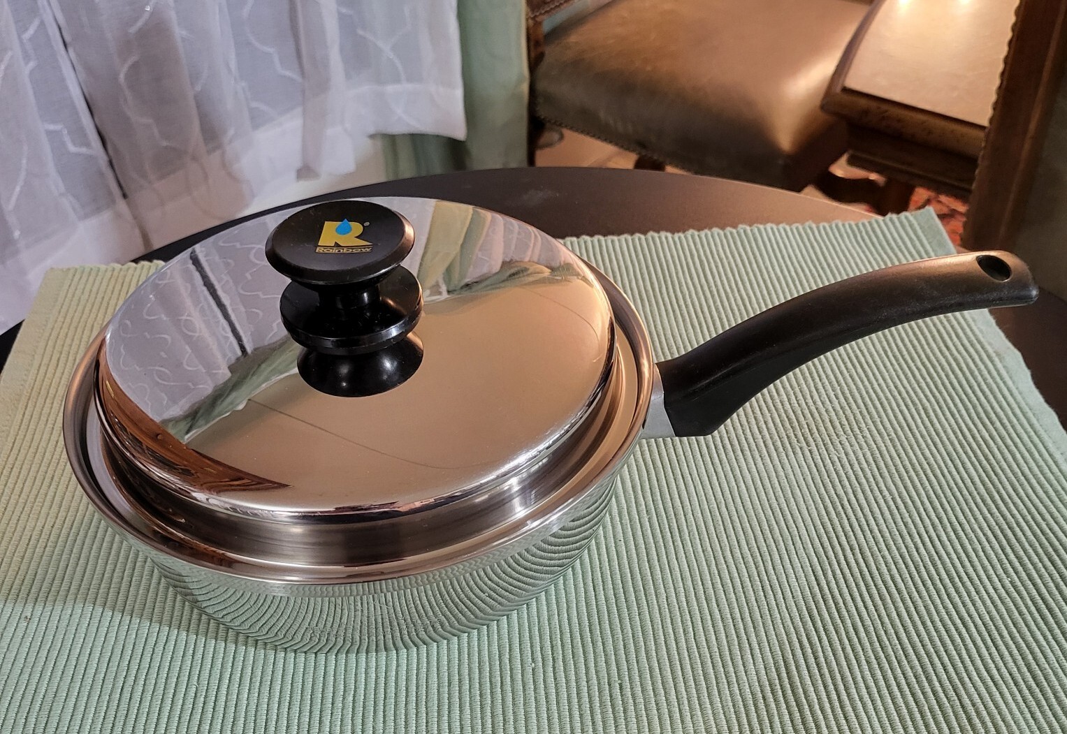 VTG RAINBOW SAUCE PAN POT COOKING SYSTEM 8″ LID SURGICAL STAINLESS STEEL 🇺🇸