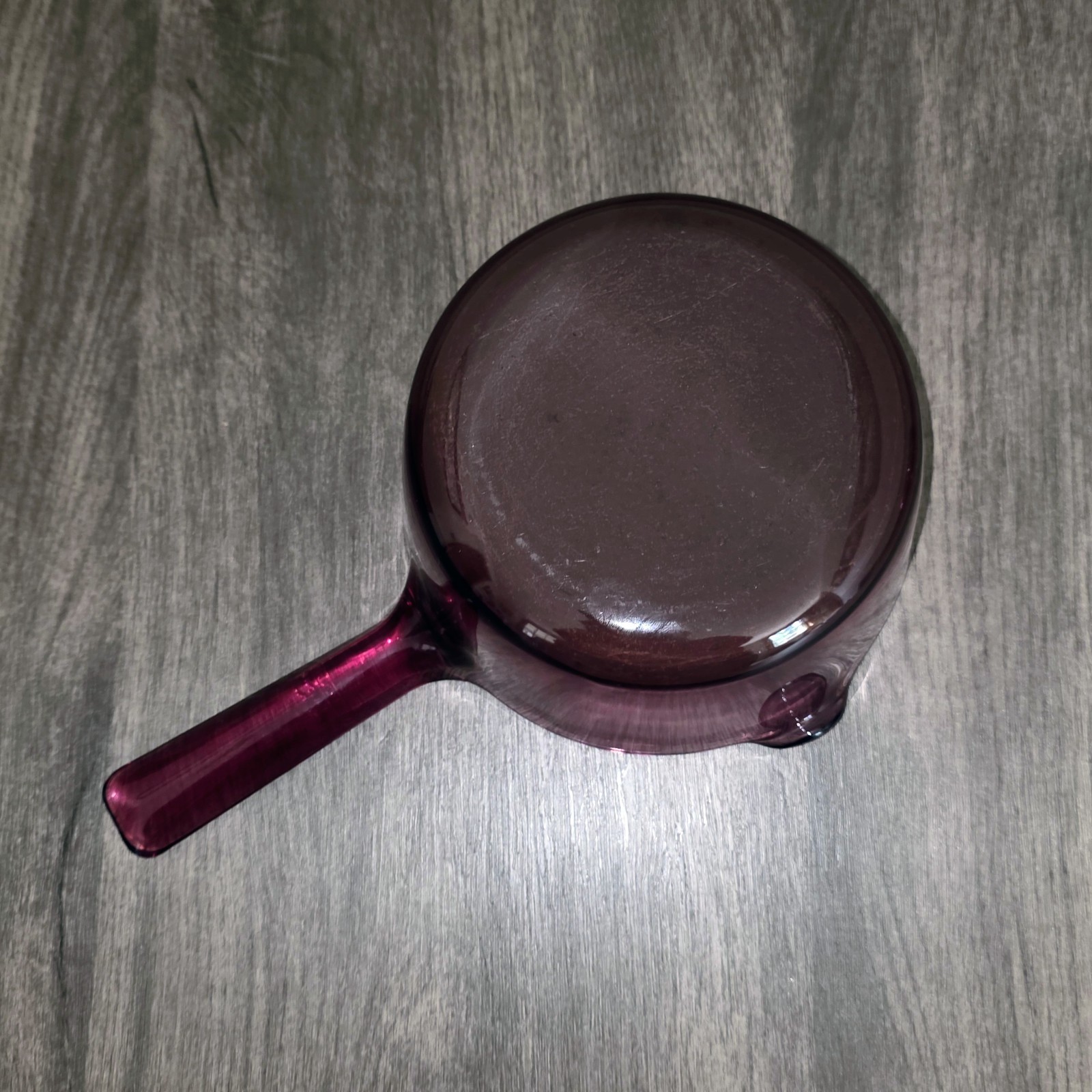 Set of 4 Corning/Pyrex Vision Cranberry Glass Cookware Pans with 3 Lids
