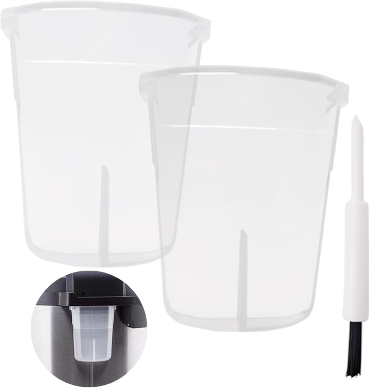 3PCS Upgraded Condensation Collector Cup – Heat-Resistant Food-Grade Replacement