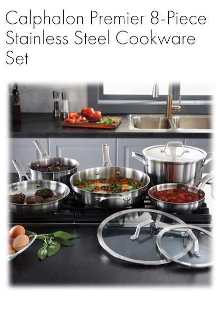 Calphalon® Premier™ Stainless Steel 8-Piece Set