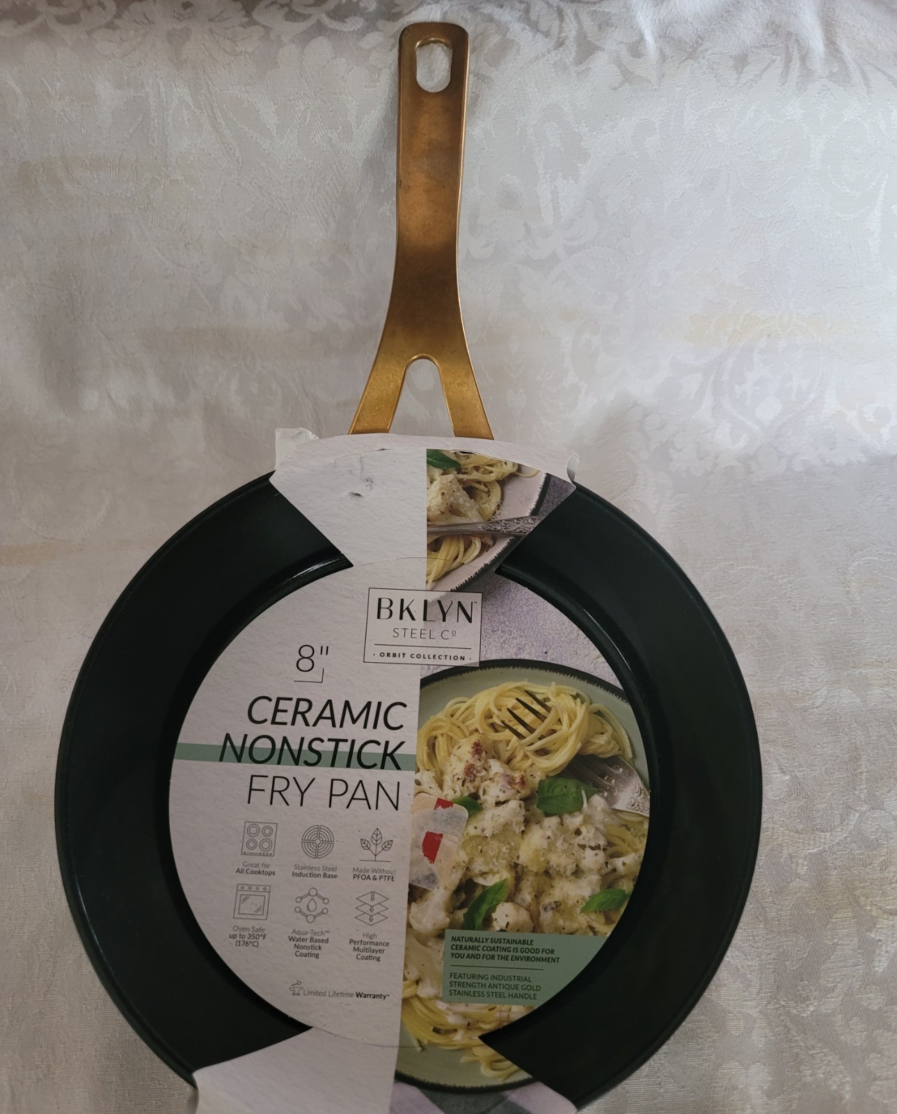 Brooklyn Steel Co. Orbit Collection 8″ & 10″ Fry Pans & Cookware Protectors(1)
