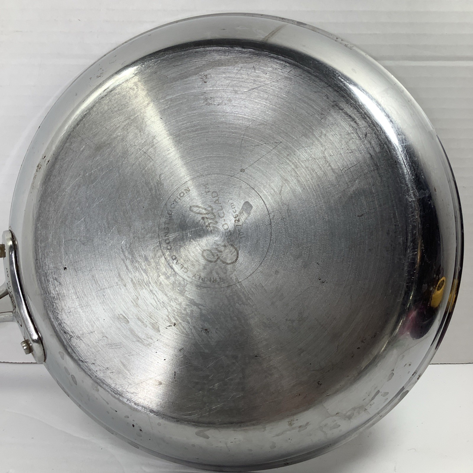 Emeril Pro-Clad Tri-Ply Stainless Steel 8in 10in Fry Pan Saute Omelet Skillet