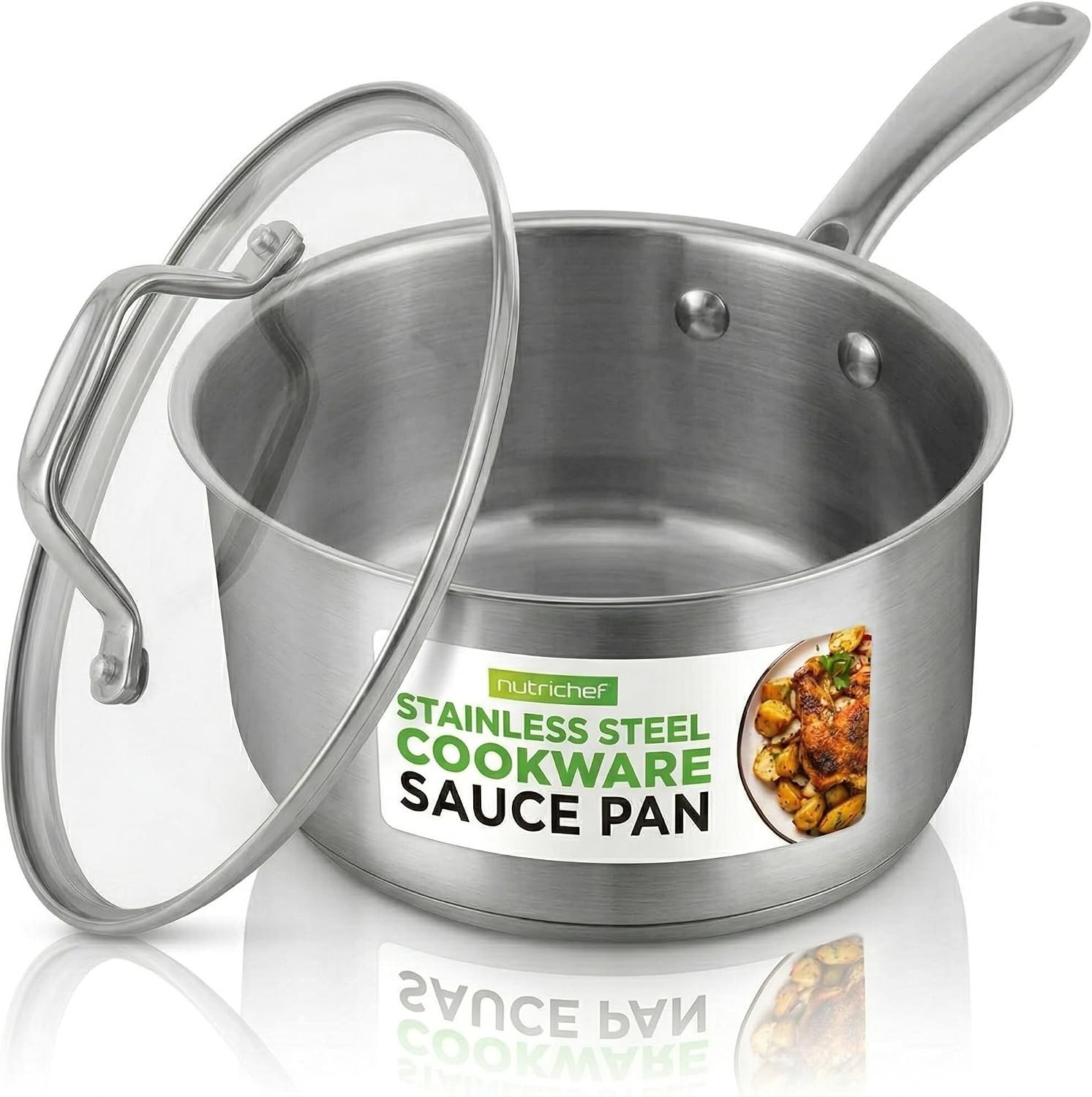 Heavy-Duty 2-Qt Stainless Steel Sauce Pot – Induction Ready