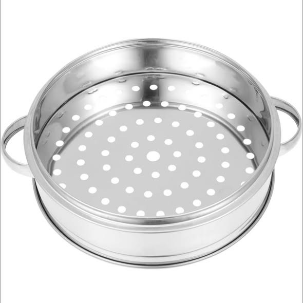 Kitchen Steamer Basket 8.66 Inch Stainless Steel Food Steaming Basket