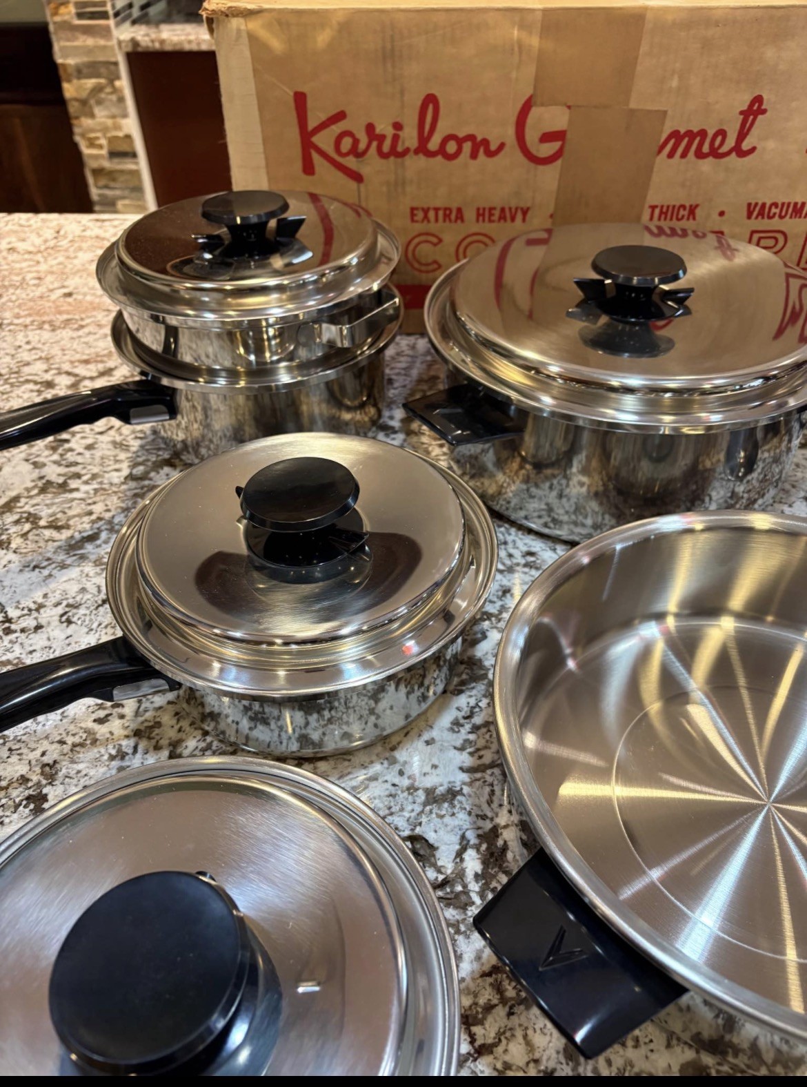 lifetime west bend waterless cookware pots pans made USA Vacumatic UNUSED NEW