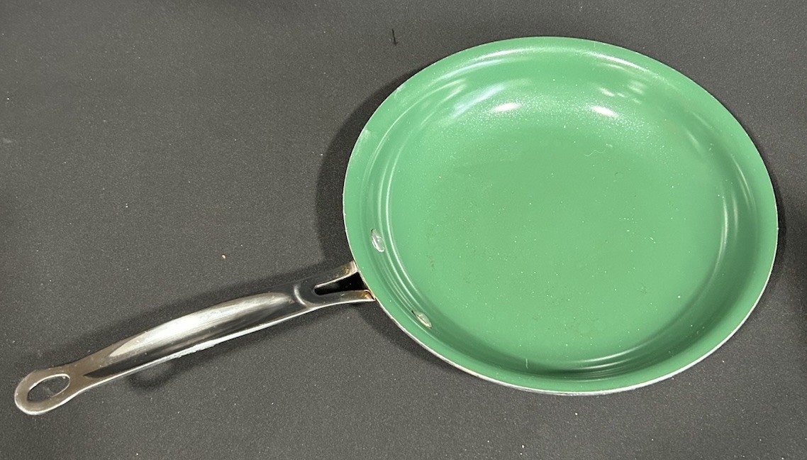 Orgreenic Ceramic Green Non-Stick 10 in. Fry Pan Pre Owned