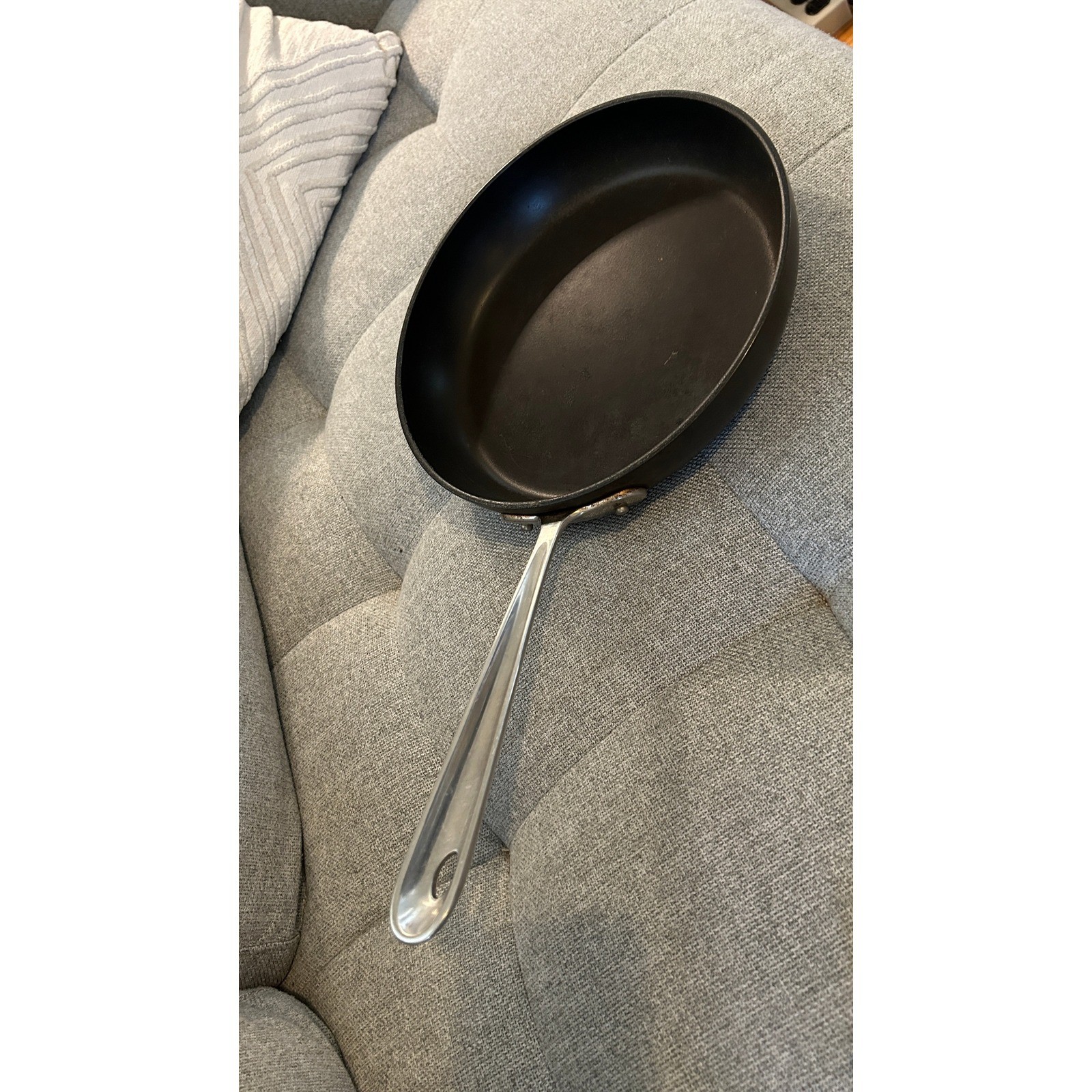 All-Clad 10 Inch Nonstick Fry Pan Hard Anodized Aluminum Skillet Black 26cm