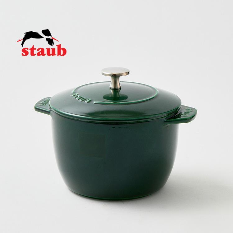 STAUB La Cocotte de GOHAN 2 cups 16 cm diameter 1800ml Basil Green cast iron