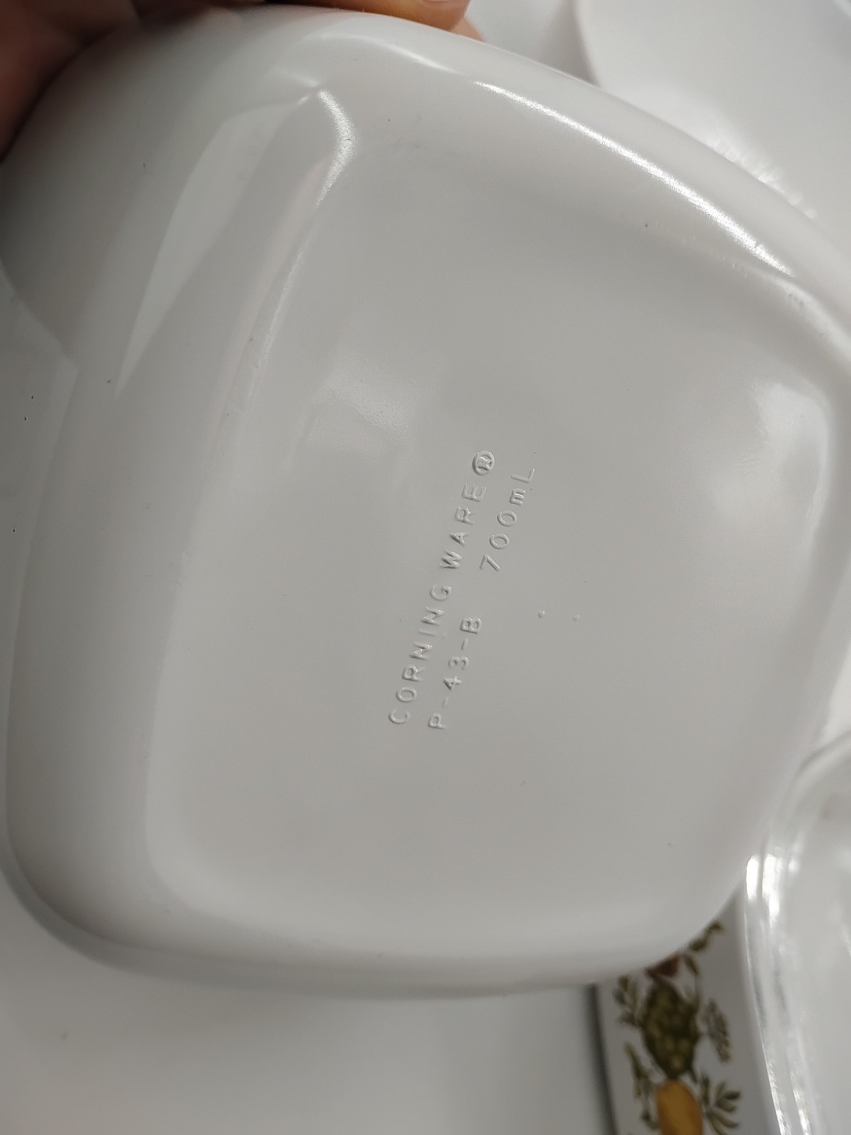 CorningWare A-2-B & P-43-B A-1-B Spice of Life Casserole Dishes Vintage USA