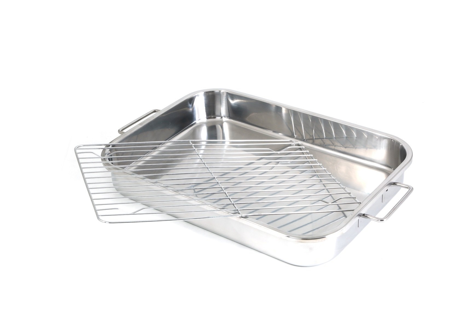 594 Roasting Pan, Stainless, All-in-one roaster, lasagna pan, and serving dish f
