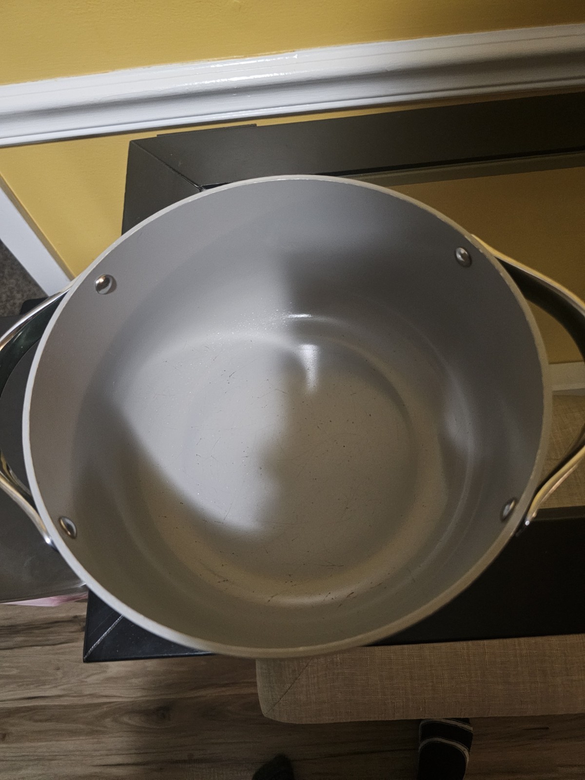 CARAWAY Nonstick Ceramic Sage Green Dutch Oven Pot 6.5 Qt Non Toxic