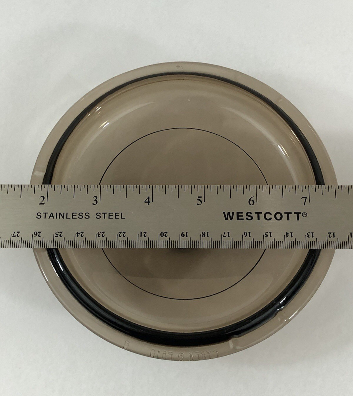 VTG Pyrex CorningWare Visions LID ONLY P-81-C Amber Glass for 0.5 L/Qt Saucepan