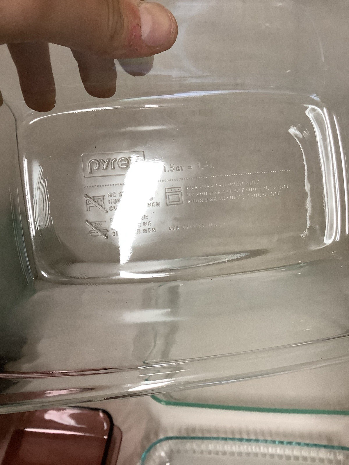 Pyrex Glass Cooking Ware Estate Lot Of Five Pieces