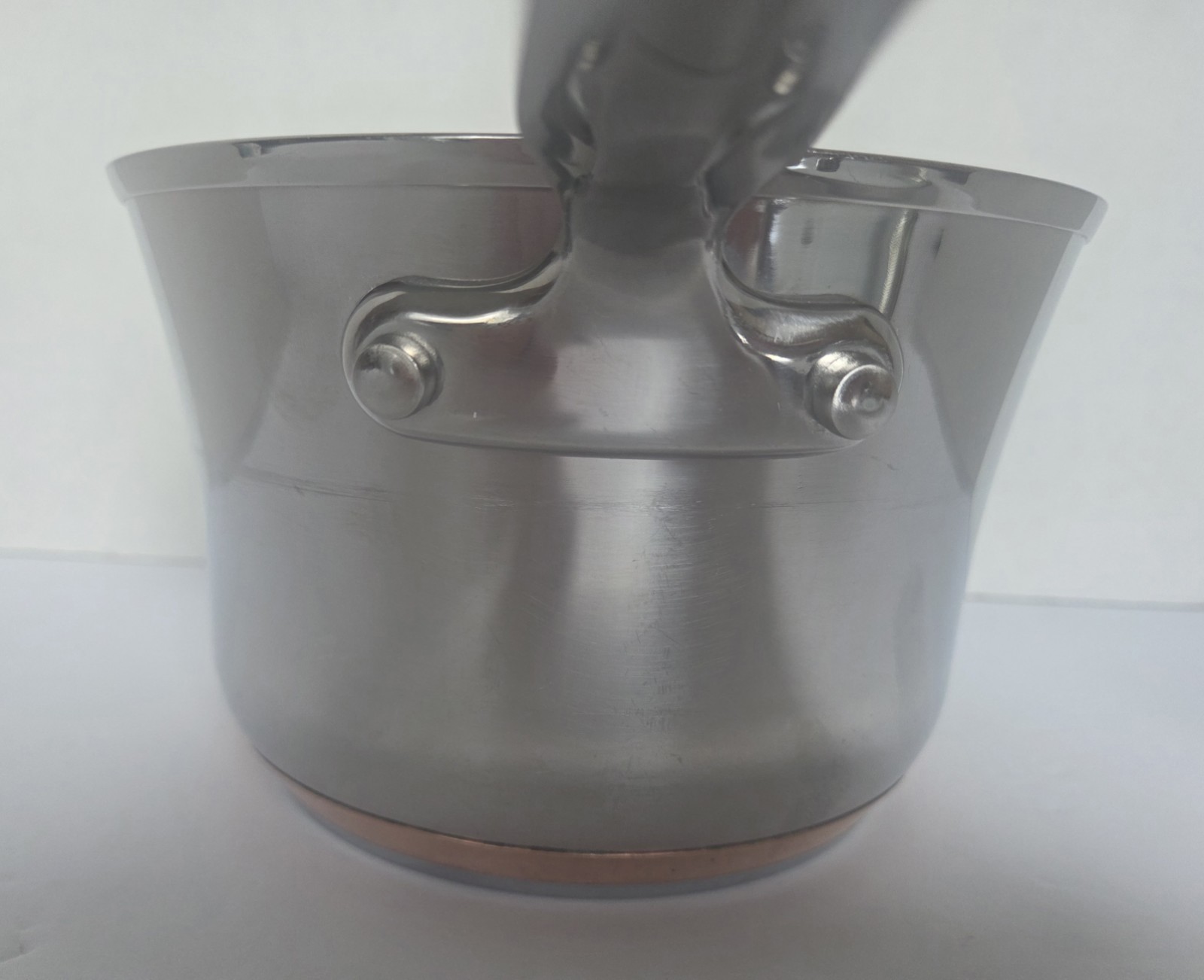 Kitchenaid 1.75 Qt 1.7 L 5-Ply Full Cap Copper Base Induction Compatible w/Lid