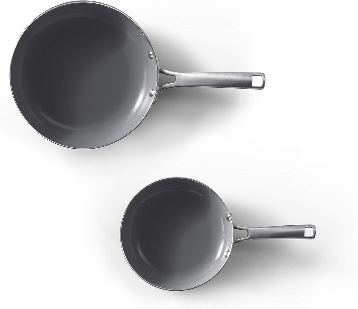 Calphalon 2-Piece Fry Pan Combo Classic Oil Infused Ceramic, PTFE and PFOA Free