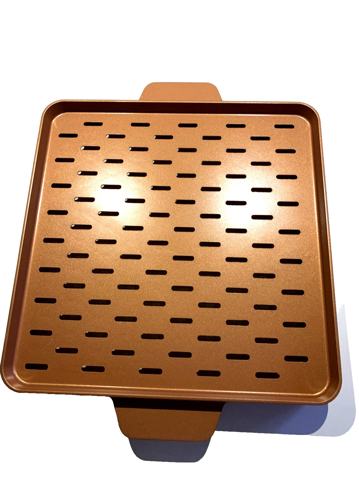 Copper Chef X Design 12″ x 12″ Barbecue BBQ Grill Pan Dual Sided Preowned Unused