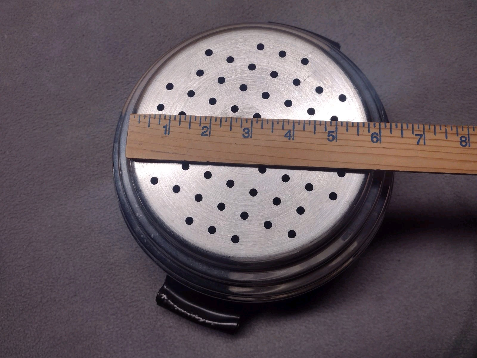 Stainless Steel Three Tier Steamer Insert Basket With Lid Unbranded