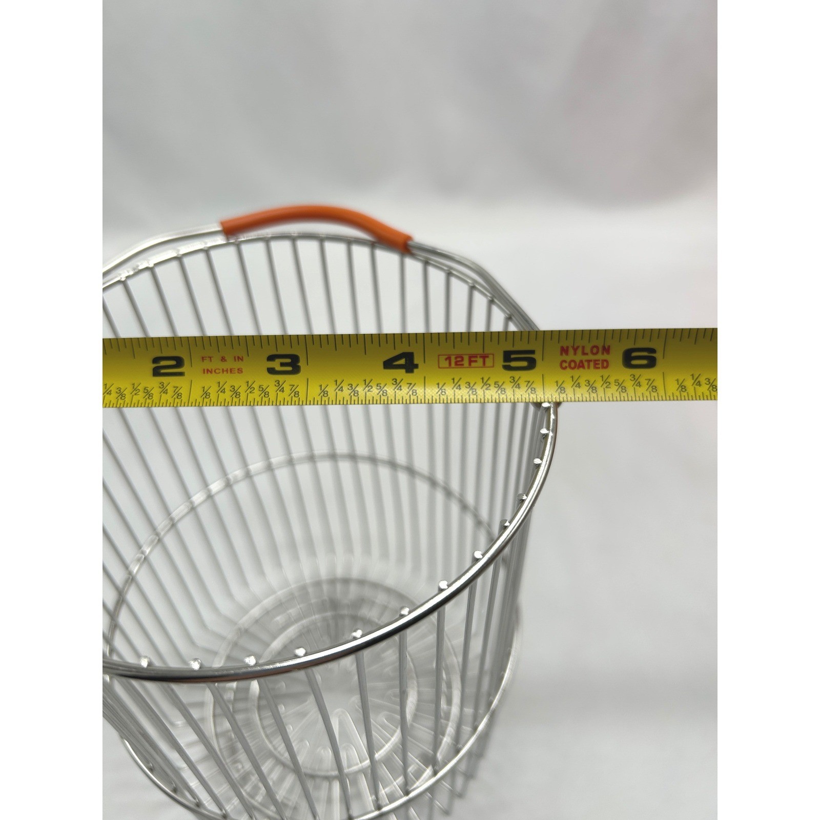 Kuhn Rikon Swiss Design Orange Asparagus Vegetable Steamer Pot & Wire Basket Set