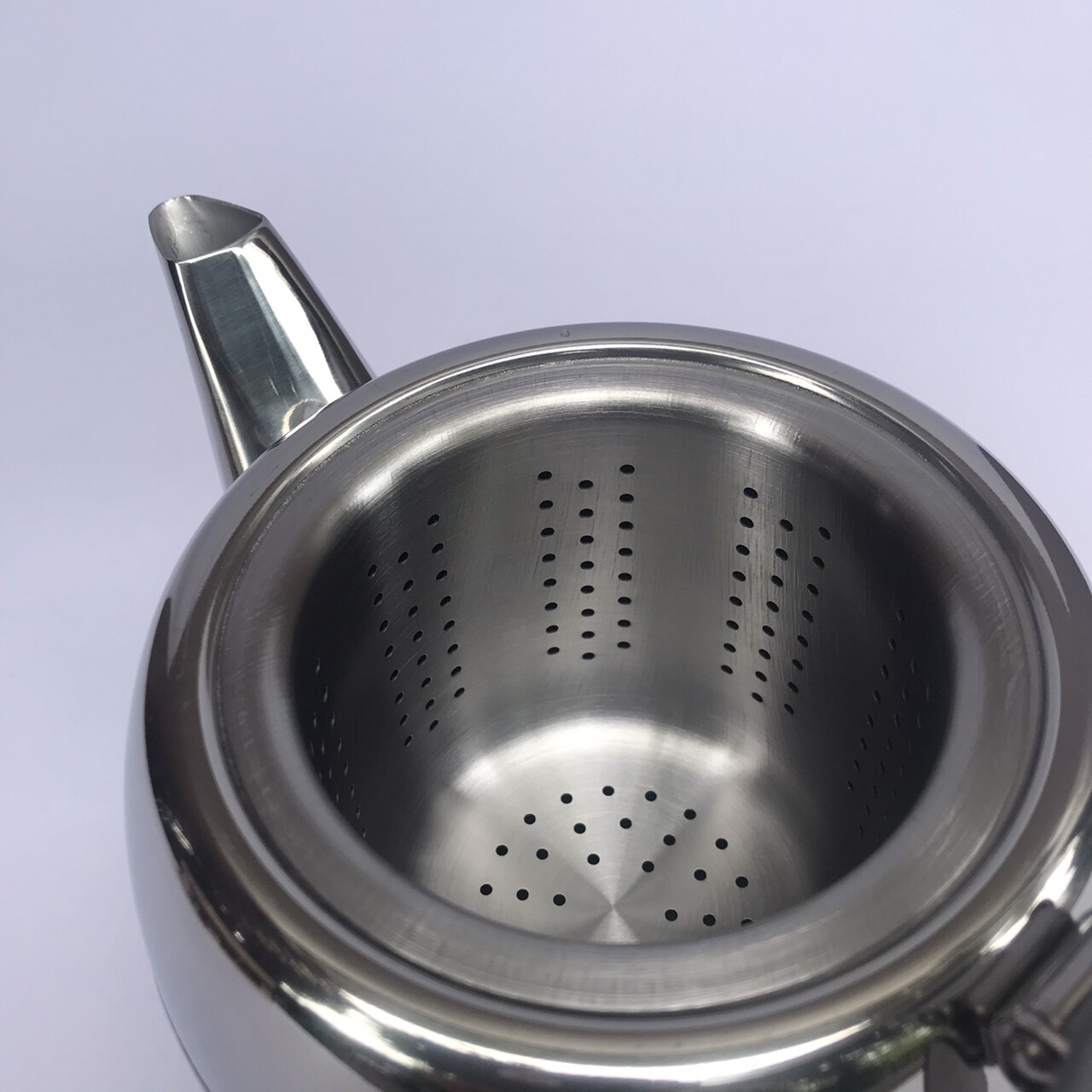 Thai Zebra Brand Prima Tea Pot Kitchenware Silver Stainless Steel Free Filter