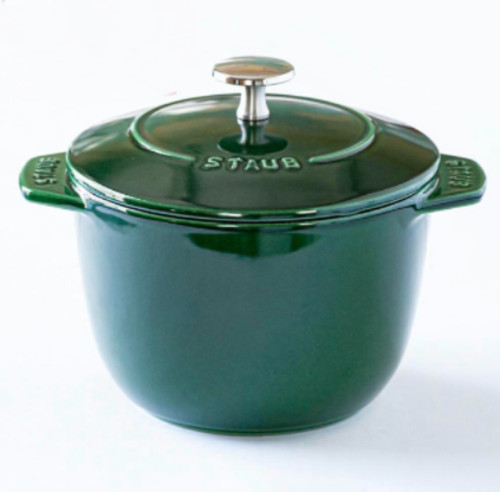 STAUB La Cocotte de GOHAN 2 cups 16 cm diameter 1800ml Basil Green cast iron