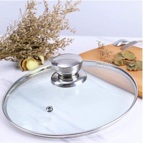 11 Inch Tempered Glass Lid For Cast Iron Skillets Pots Pans Frying Pans (67