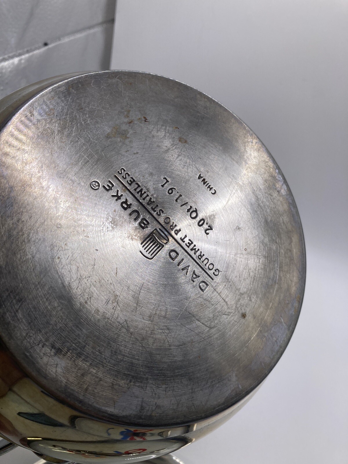 David Burke Gourmet Pro Stainless 2.4 Qt/ 2.3 L Sauce Pan Glass Lid