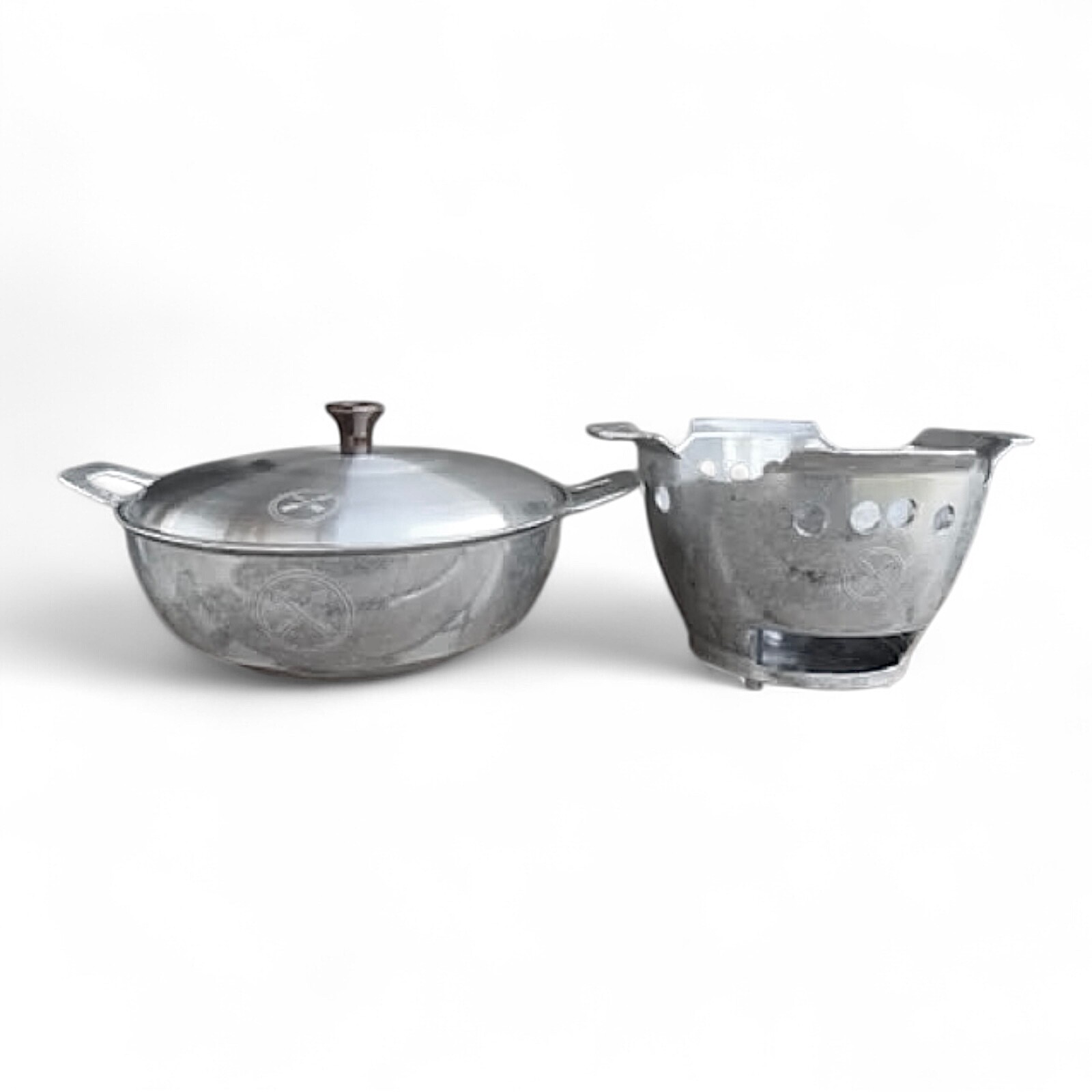 Traditional Thai Aluminum Charcoal Hot Pot with Lid9” – Thai Shabu Jim Joom