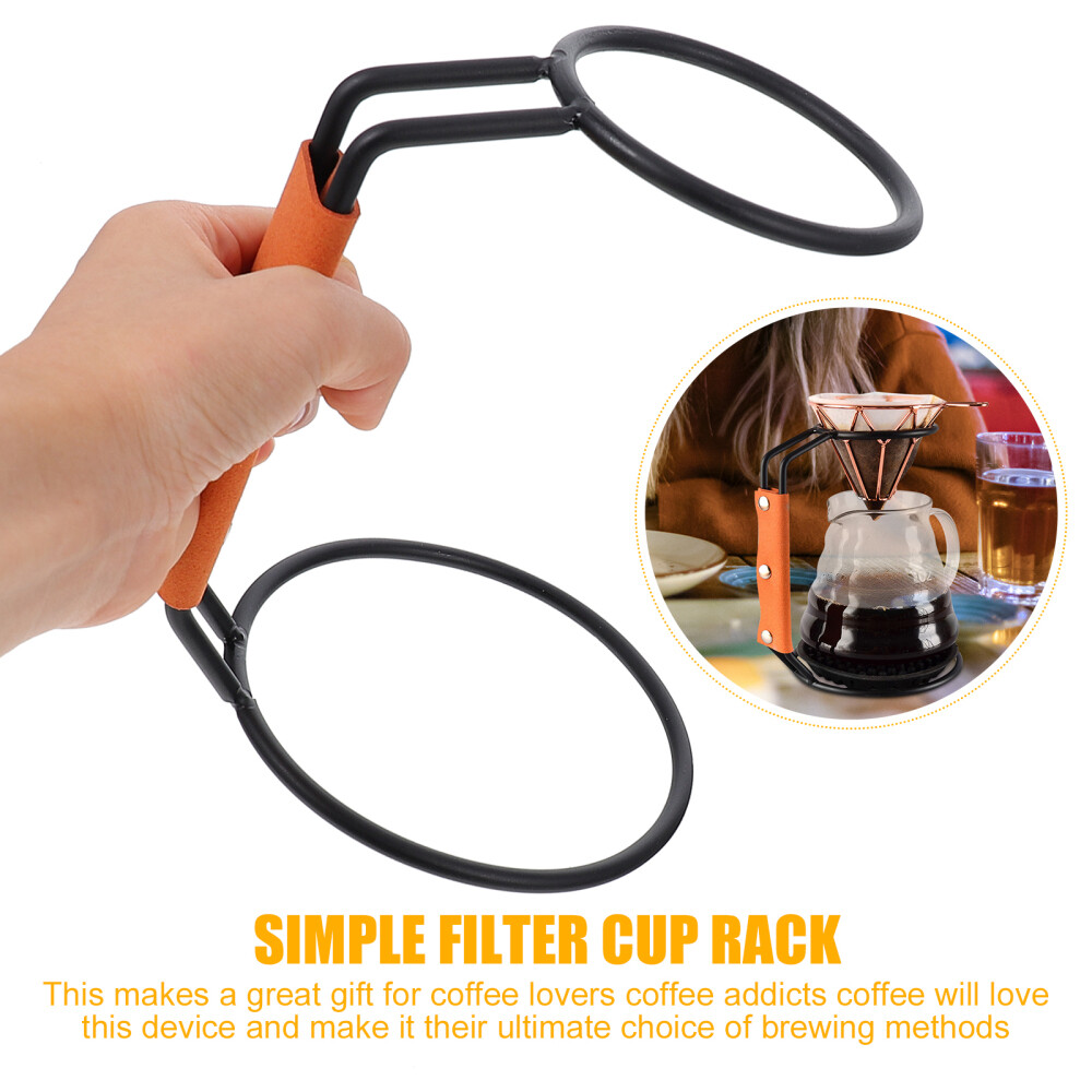 1PC Cone Filter Holder Coffee Dripper Stand Strainer Shelf Pour Over Paper