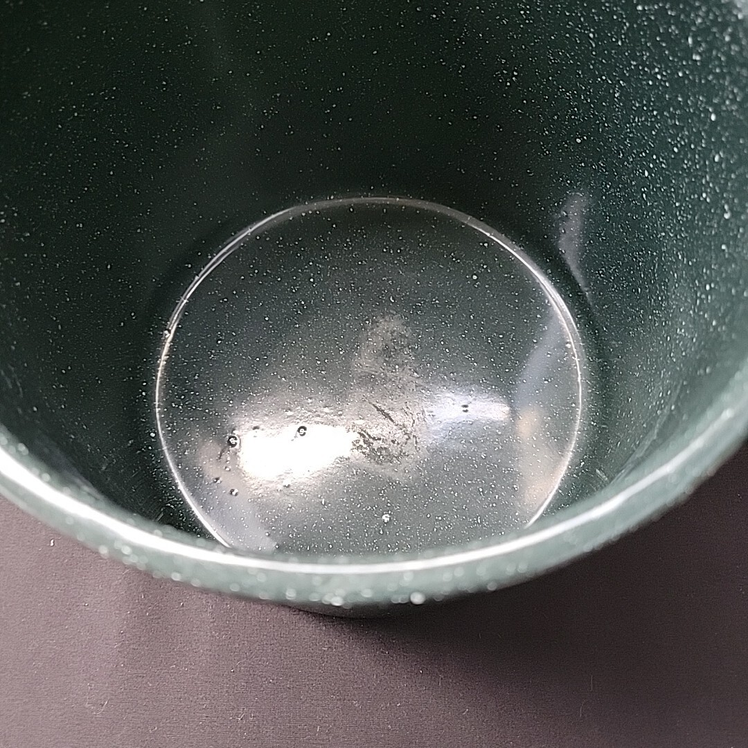 Green Enamelware MCM Speckled Stockpot Cookware with Lid 5 Pc (distressed) rare