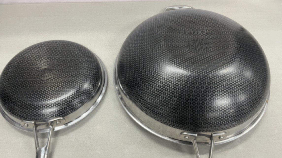 HexClad Hybrid Nonstick 7-Piece Cookware Set NO LIDS