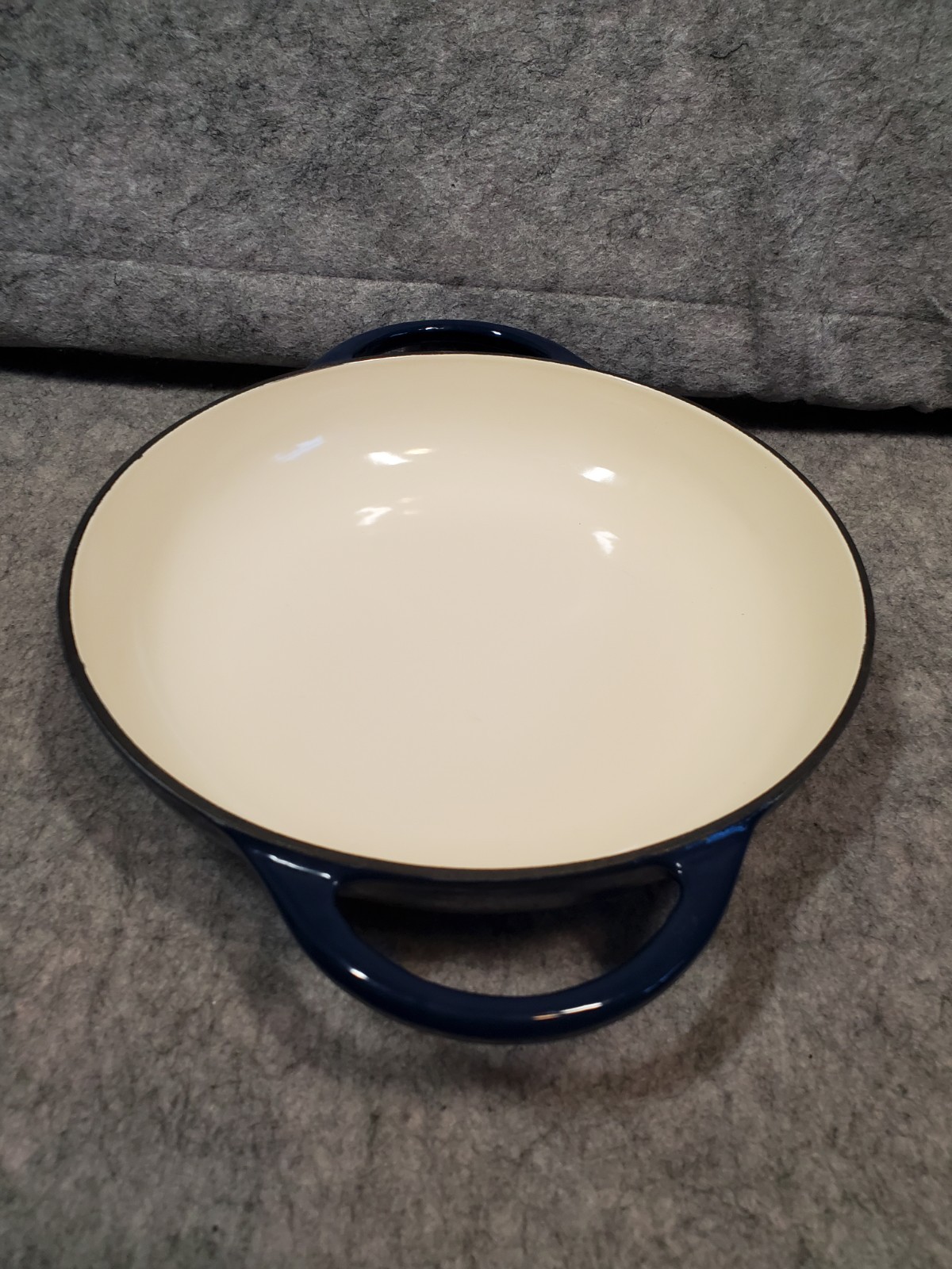 Technique Enameled Cast Iron Pan Blue 10″ Everyday Openware