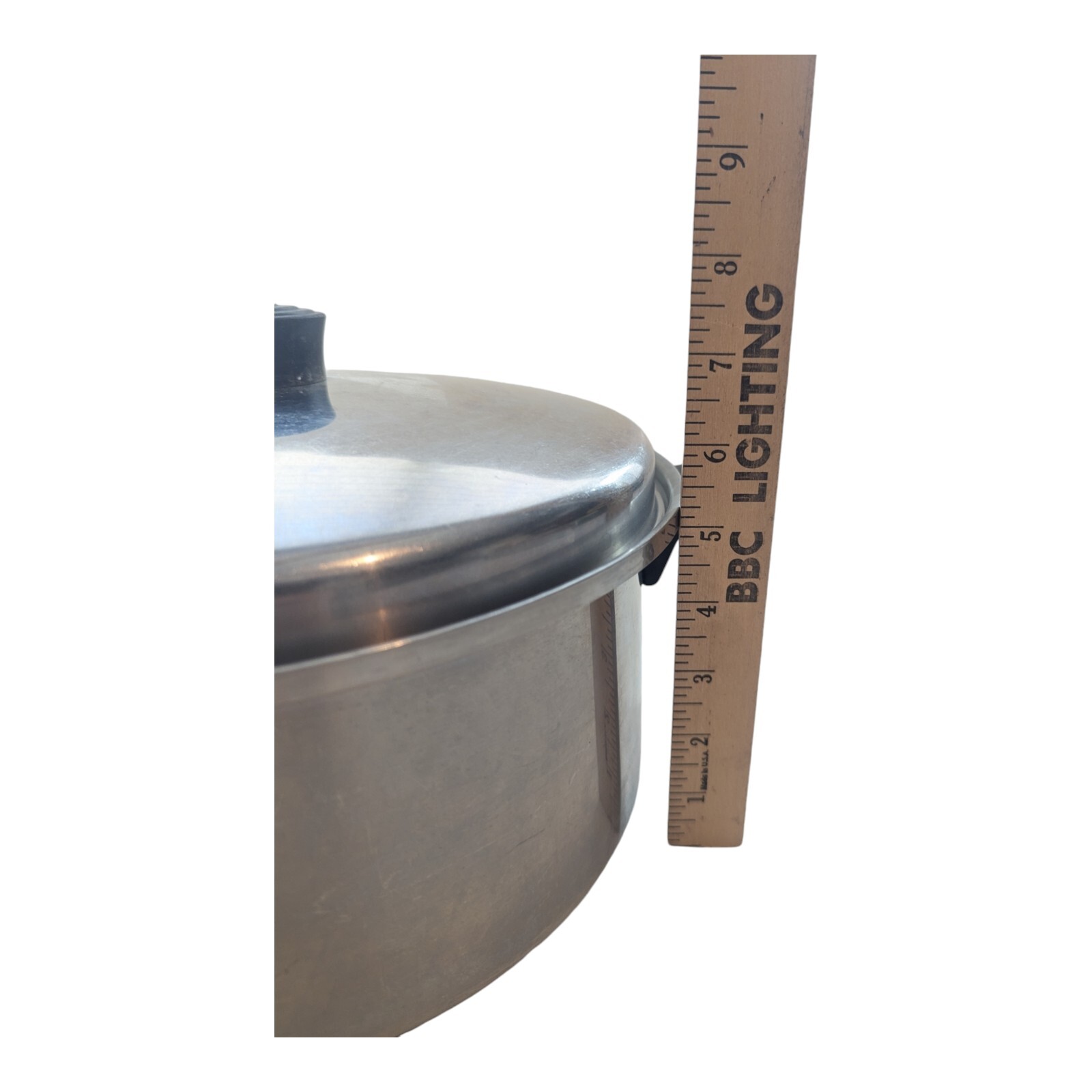 Maxam Stock Pot 18-8 3 Ply Stainless With Lid (Slight Wobble)