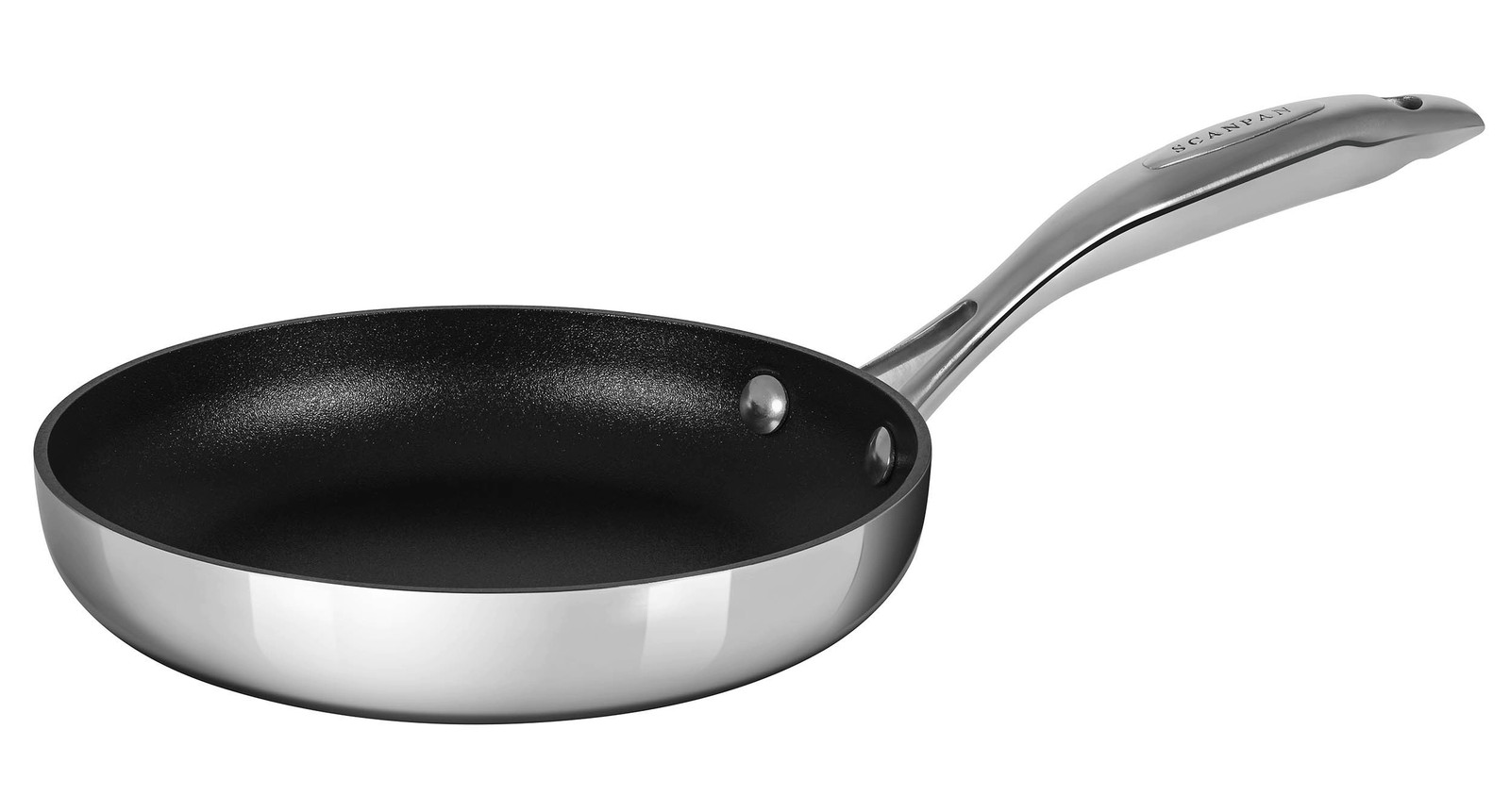 Scanpan HAPTIQ 2-Piece Fry Pan (Frypan) Set – 8″ & 10.25″ (20 cm + 26 cm)