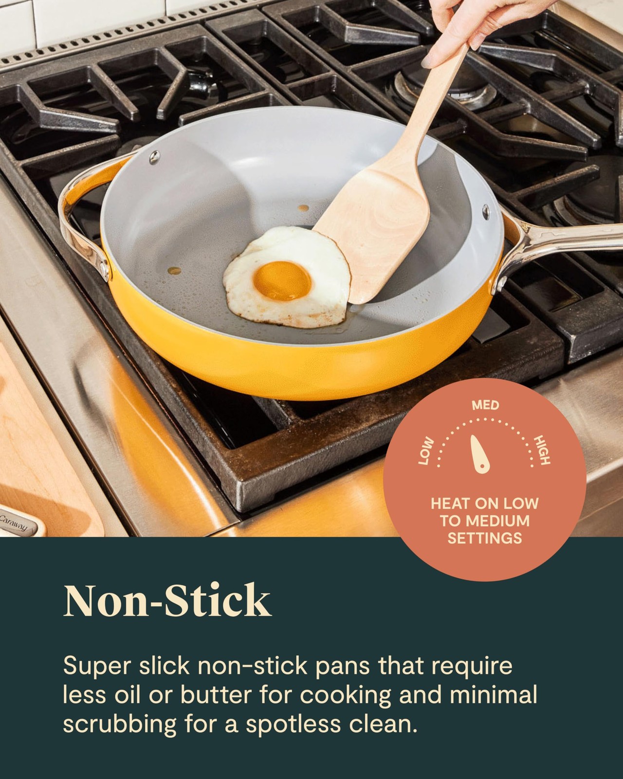 Caraway Nonstick Ceramic Cookware Set (12 Piece) Pots, Pans, Lids and Kitchen