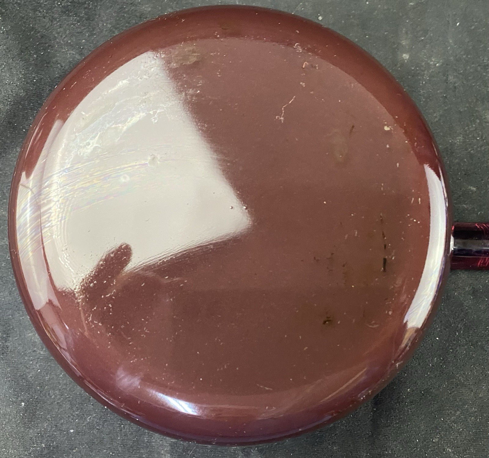 Pyrex CORNING WARE VISION Cranberry Cookware 1.5L Saucepan Pot w Lid Non-stick